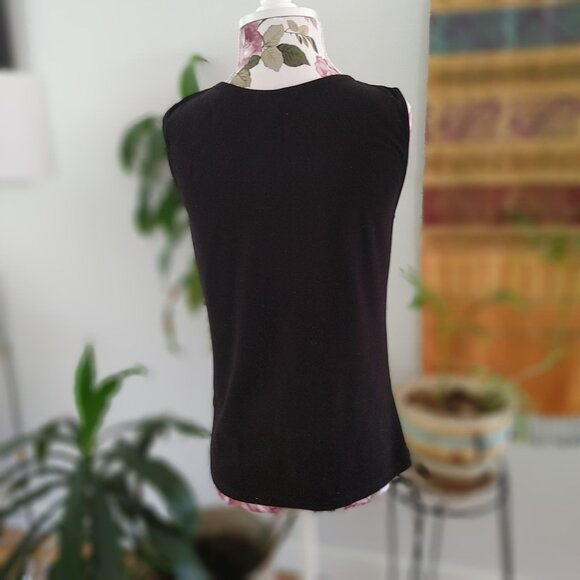 XS Black Dressy Tank RW&Co - Picture 2 of 4